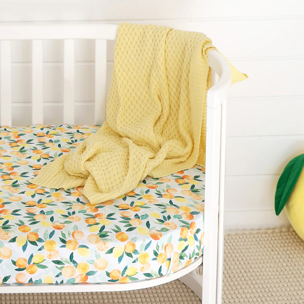 Sunlight - Diamond Knit Blanket