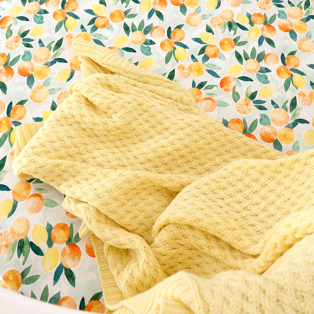 Sunlight - Diamond Knit Blanket