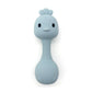 Little Mallow Silicone Chicken Rattle - Blue