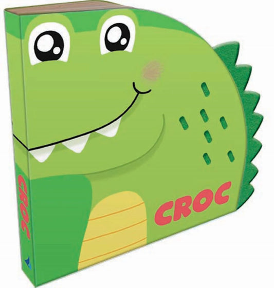 Crocodile Felt shape book