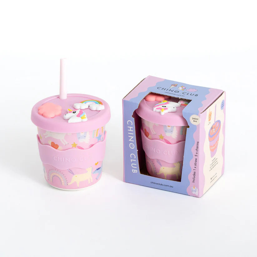 Unicorn Chino Charm Cup 8oz