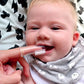 Tooth Buddy Pack - Natural Certified Toothpaste Flavor Free + Silicone Finger Brush
