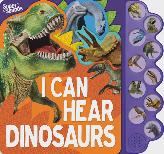 10-Button Sound Book - I Can Hear Dinosaurs Vol. 2