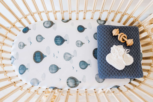 Cloud Chaser | Fitted Bassinet Sheet