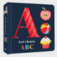 Chunky Foil Board Book - Let's Learn ABC