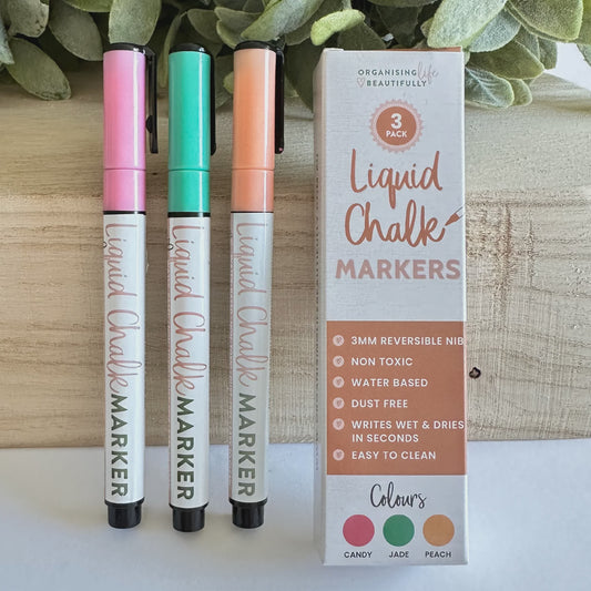 Liquid Chalk Markers 3 Pack