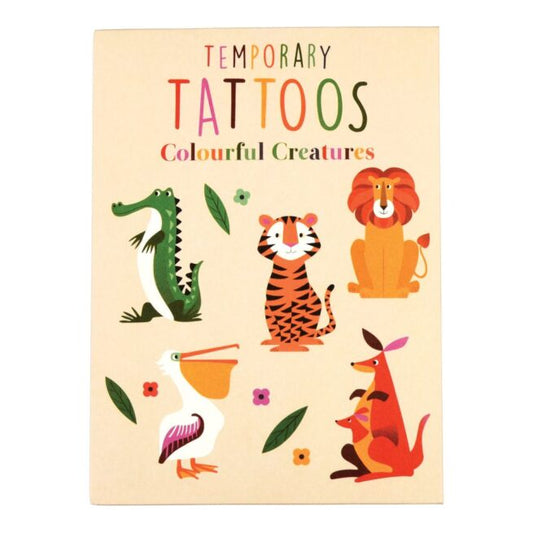 Rex London Temporary Tattoos – Colourful Creatures