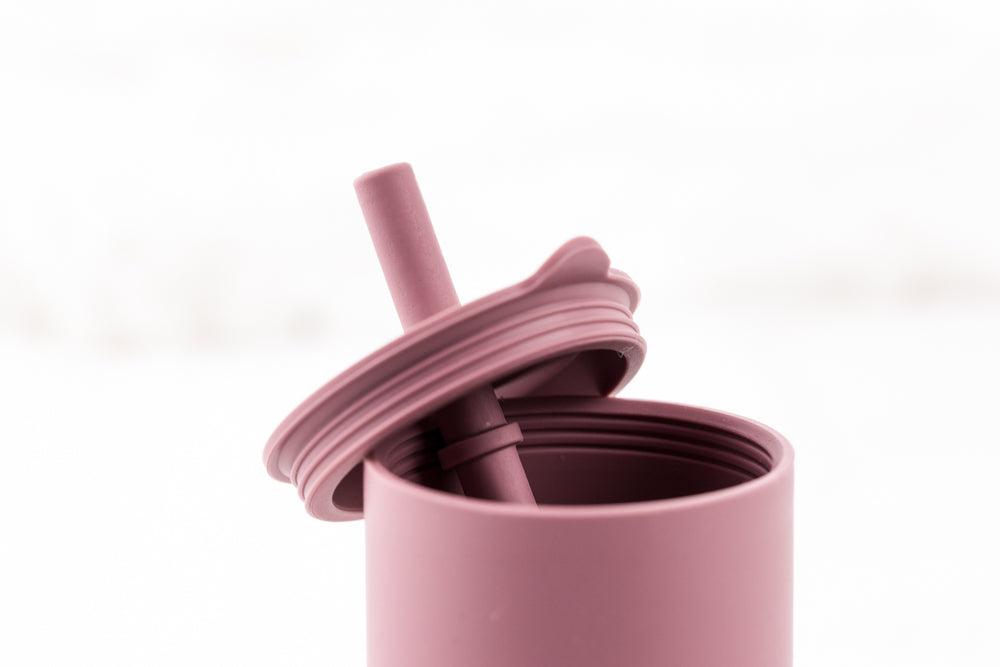 Silicone Cup & Straw