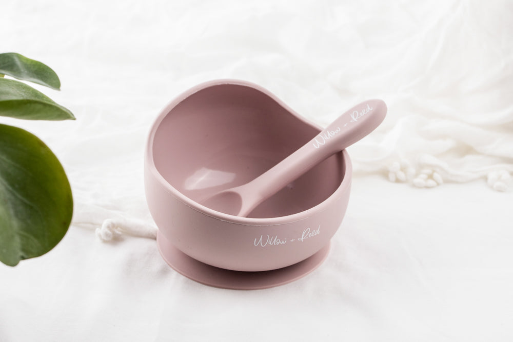 Silicone bowl & Spoon Set