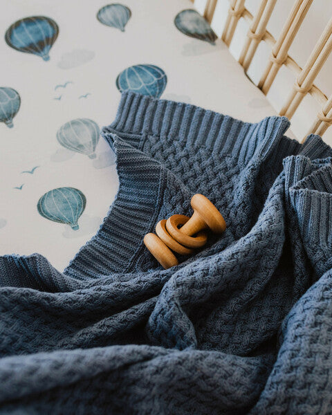 River | Diamond Knit Blanket