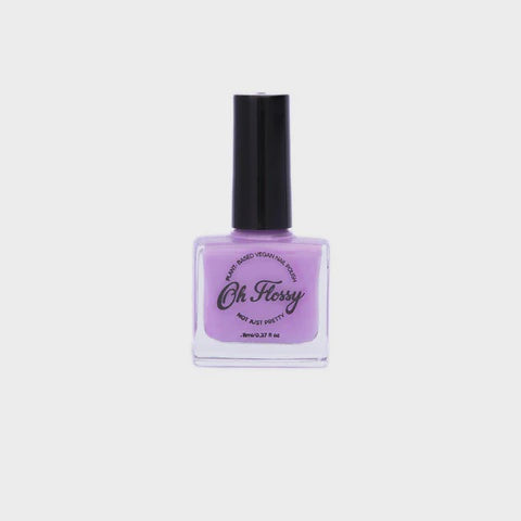 Oh Flossy Nail Polish - Strong Cream Purple