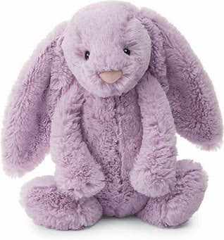 Medium Bashful Bunny in Lilac