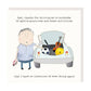 Fathers Day card - Driving Dad