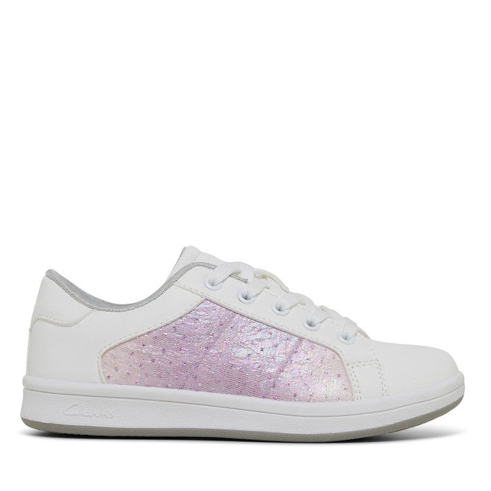 Clarks Dita White/Silver