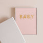 BABY BOOK ROSE BOXED
