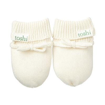 Organic Mittens Marley Cream