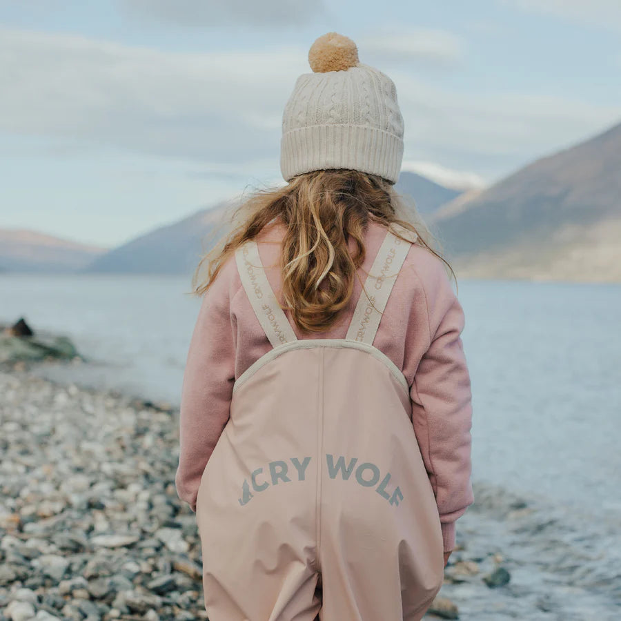 RAIN OVERALLS Dusty Pink