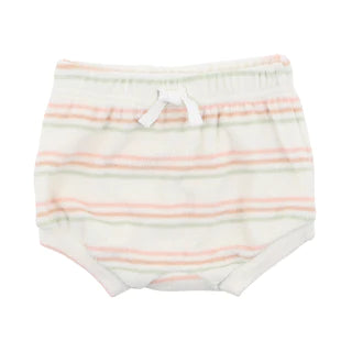 STRIPE TERRY SHORTS