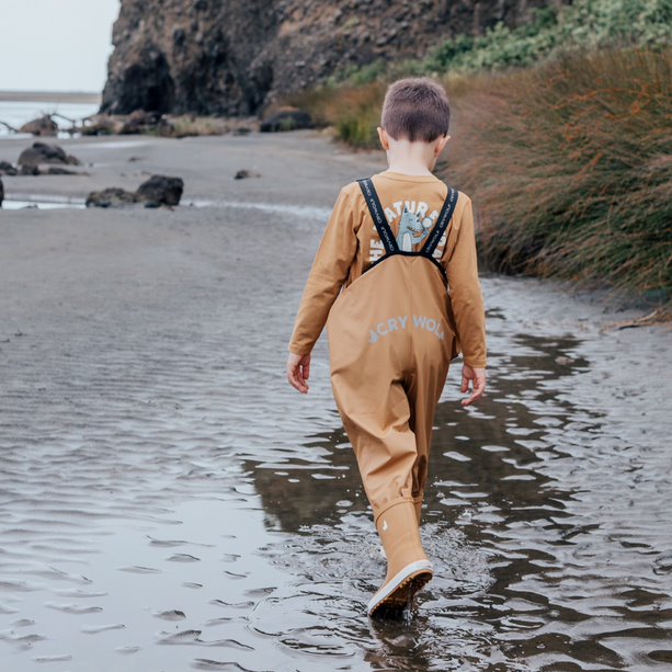 Rain Overalls Tan