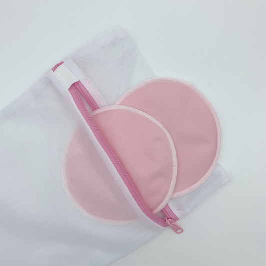 Wash bag for reusable breast pads