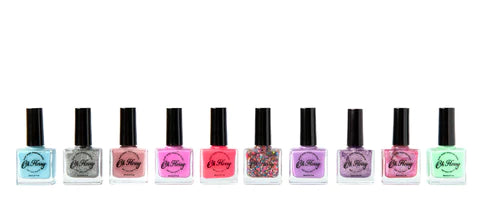 Oh Flossy Nail Polish - Strong Cream Purple