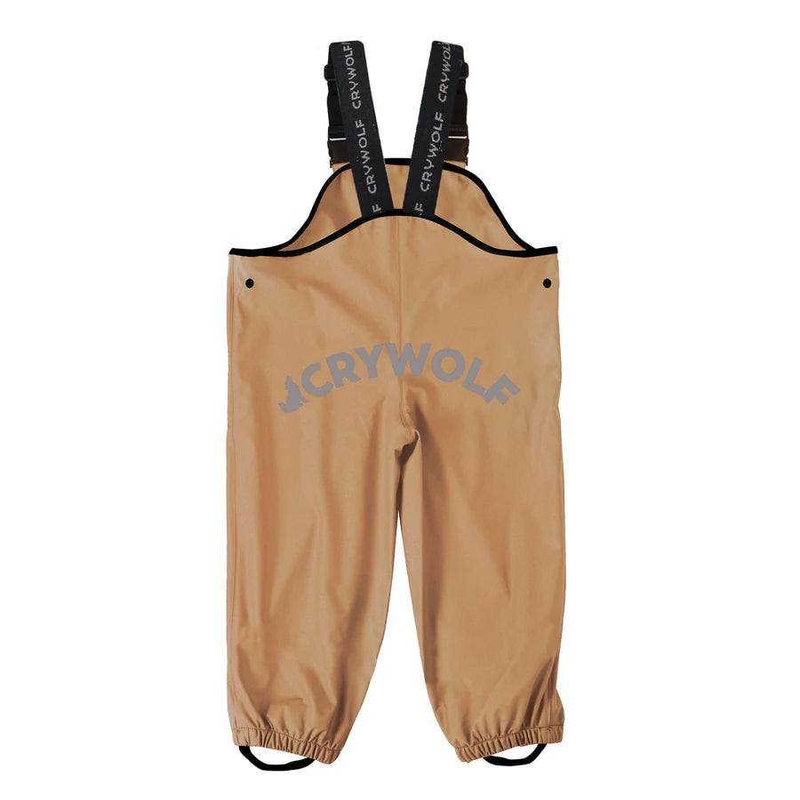 Rain Overalls Tan