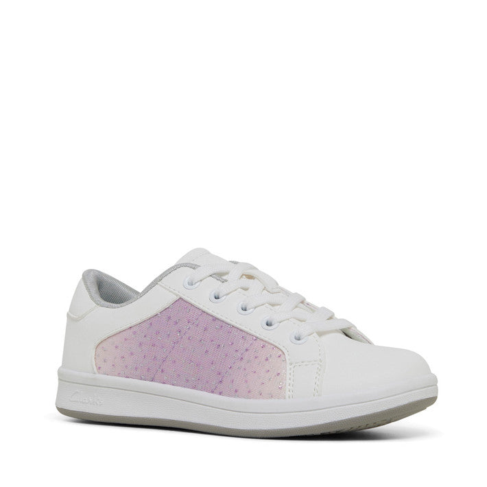 Clarks Dita White/Silver