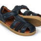 ROAM Navy Leather Sandals