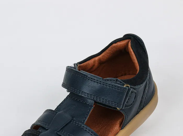 ROAM Navy Leather Sandals