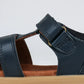 ROAM Navy Leather Sandals